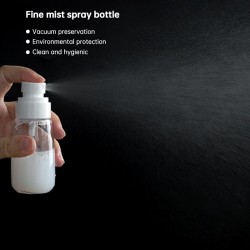1Pcs Transparent Empty Spray Disinfection Alcohol Dispensing Spray Bottles for Travel Handbag Pocket 30ML 60ML 80ML 100ML