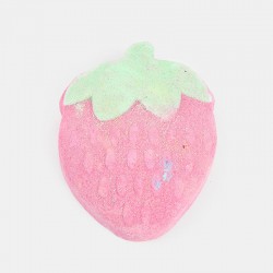 Strawberry  Shaped Bath Salt Balls Moisturizing Control Oil Exfoliator Essential Oil Bath Bubble Explosion Bath Salt Ball
