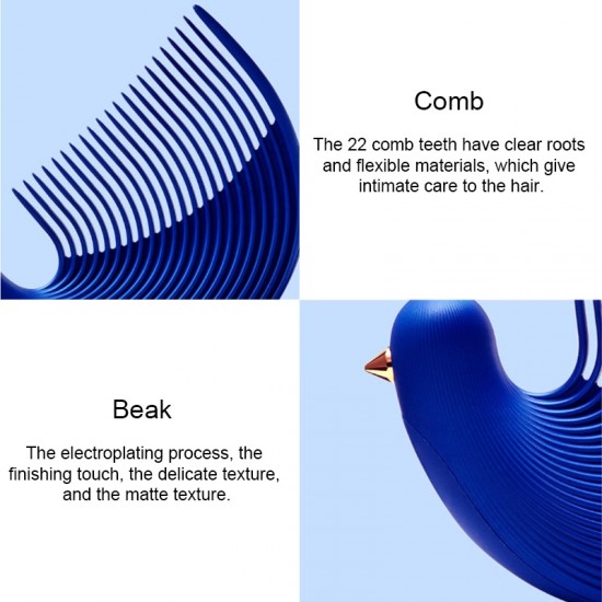 Original Xiaomi YIYOHOME Bird Shaped Comb Pink Original Xiaomi YIYOHOME Bird Shaped Comb Pink
