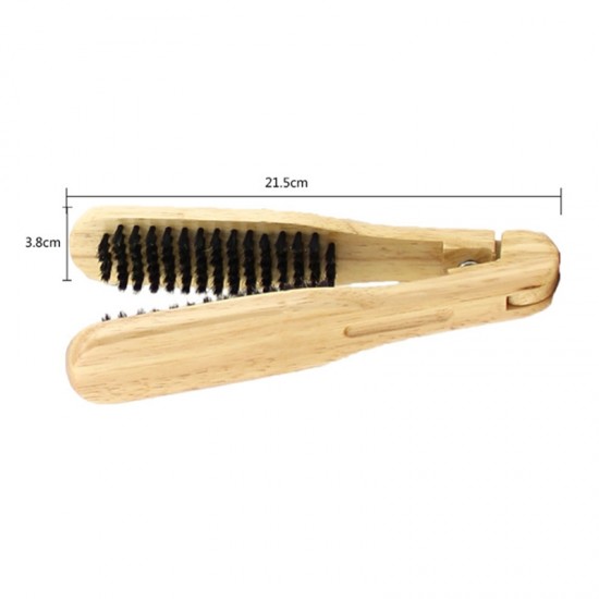3 PCS Wood Plywood Combing Styling Utensils Wood Straightening Comb 3 PCS Wood Plywood Combing Styling Utensils Wood Straightening Comb
