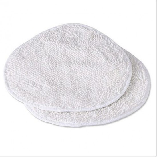 2 PCS Microfiber Steam Mop Cloth Cover Mop Pad Replacement Triangle Cloth for Sienna Steam Mop White 2 PCS Microfiber Steam Mop Cloth Cover Mop Pad Replacement Triangle Cloth for Sienna Steam Mop White