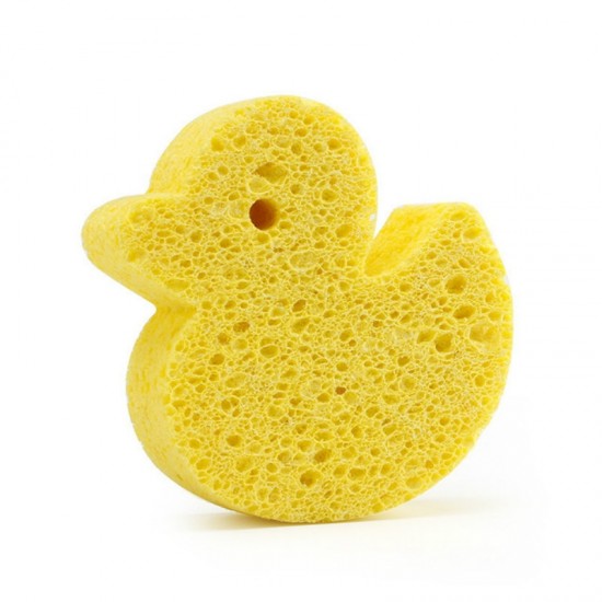 Baby Newborn Child Bath Artifact Sponge Yellow Duckling Baby Newborn Child Bath Artifact Sponge Yellow Duckling