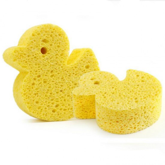 Baby Newborn Child Bath Artifact Sponge Yellow Duckling Baby Newborn Child Bath Artifact Sponge Yellow Duckling