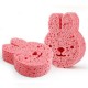 Baby Newborn Child Bath Artifact Sponge Pink Rabbit Baby Newborn Child Bath Artifact Sponge Pink Rabbit