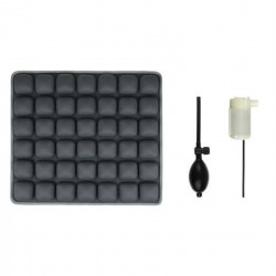 Air Cushion 3D Airbag Breathable Office Beautiful Buttocks Cushion Decompression Massage Cushion  Water Dual  Use Gray
