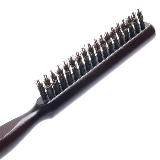 Natural Wood Treated Bristle Comb Hair Styling Tool Pointed Comb 24X3cm Natural Wood Treated Bristle Comb Hair Styling Tool Pointed Comb 24X3cm