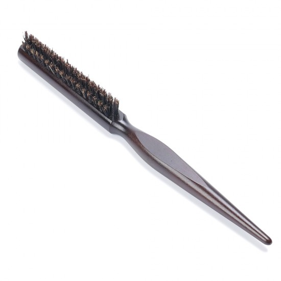 Natural Wood Treated Bristle Comb Hair Styling Tool Pointed Comb 24X3cm Natural Wood Treated Bristle Comb Hair Styling Tool Pointed Comb 24X3cm