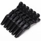6 PCS Hair Not Easy to Slip off Hair Salon Barber Shop Style Partition Special Clip Hair Tools Black 6 PCS Hair Not Easy to Slip off Hair Salon Barber Shop Style Partition Special Clip Hair Tools Black