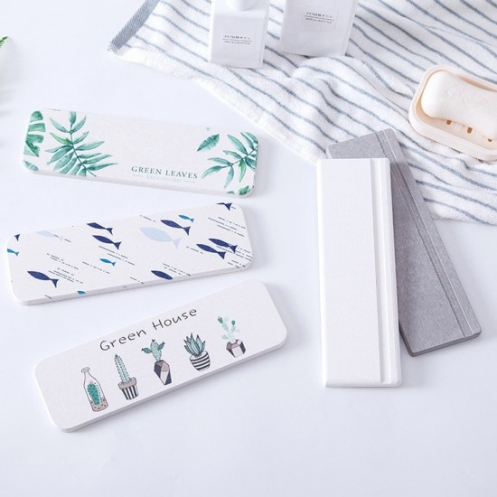 4 PCS Diatom Mud Wash Station Waterproof Pad Toilet Toothbrush Rack Absorbent Pad Style Cactus 4 PCS Diatom Mud Wash Station Waterproof Pad Toilet Toothbrush Rack Absorbent Pad Style Cactus