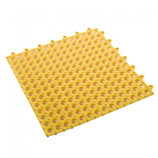 4 PCS Bathroom Anti Slip Mat Shower Room Splicing Ground Pad Size 30x30cm Yellow 4 PCS Bathroom Anti Slip Mat Shower Room Splicing Ground Pad Size 30x30cm Yellow