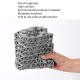 4 PCS Thickened PVC Can Be Spliced Floor Mat Kitchen Bathroom Anti Slip Foot Pad Hollow Injection Pad Size 30x30x1 5cm Grey 4 PCS Thickened PVC Can Be Spliced Floor Mat Kitchen Bathroom Anti Slip Foot Pad Hollow Injection Pad Size 30x30x1 5cm Grey