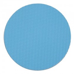 6 PCS   Pack 10cm Bathroom Steps Round PEVA Non  Slip Stickers  Blue