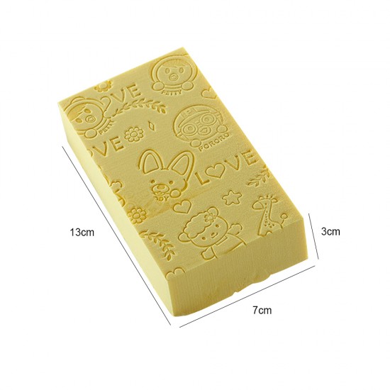 3PC Bath Sponge Body Dead Skin Remover Exfoliating Massager Cleaning Shower Brush Lace Printed Scrub Sponge For Kids Adults 3PC Bath Sponge Body Dead Skin Remover Exfoliating Massager Cleaning Shower Brush Lace Printed Scrub Sponge For Kids Adults